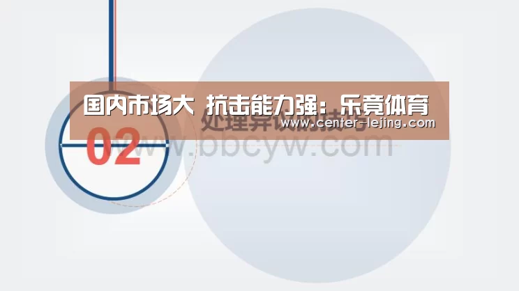 国内市场大 抗击能力强:乐竟体育(图4) 乐竟体育
